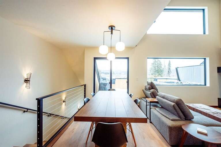 Dining Room Table with Seating for Six People | Upper Level Dining Room Table with Seating for Six People | Upper Level