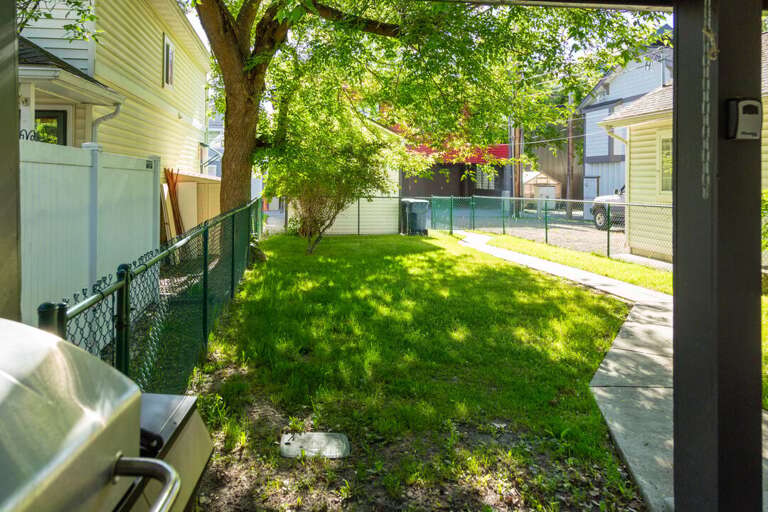 Fenced-in backyard | Exterior