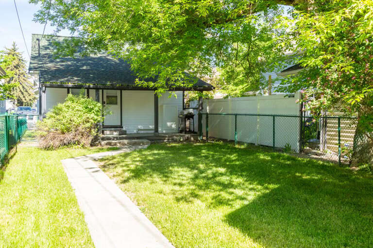 Fenced-in backyard | Exterior