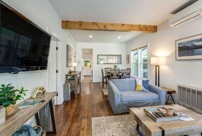 Open-concept living area | Main Level