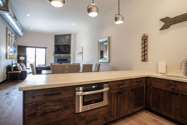 Ample counter space to prepare every meal | Main Level
