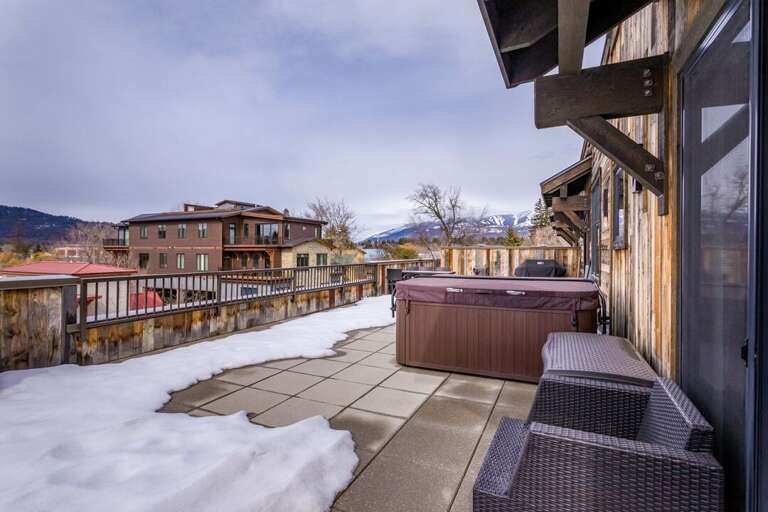 Relax on the private rooftop deck | Exterior