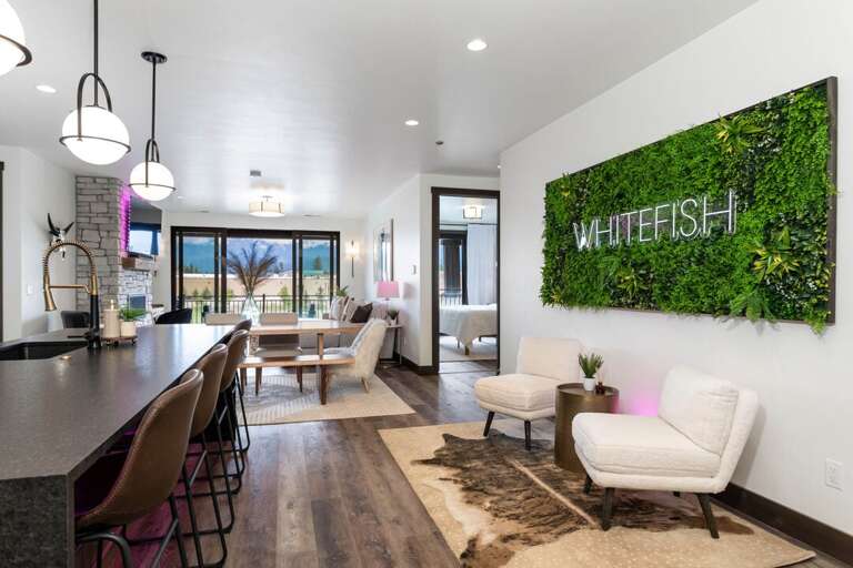 Large, open concept floor plan!