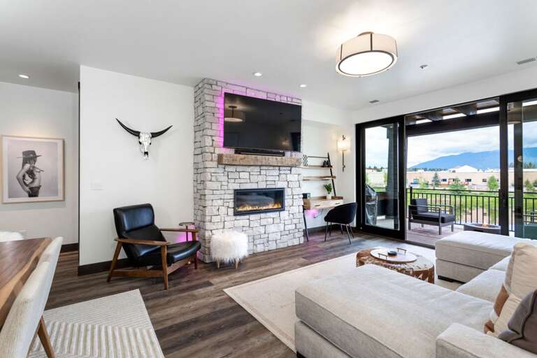 Large Smart TV for streaming!