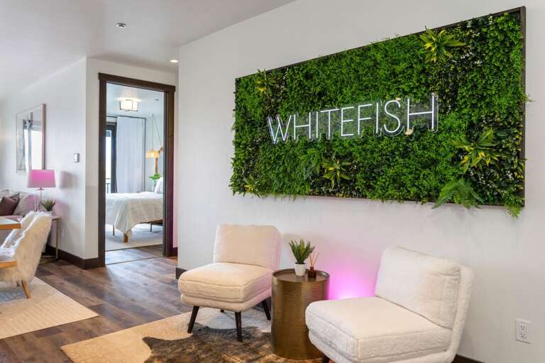 This Whitefish sign its a perfect spot for your group photo!