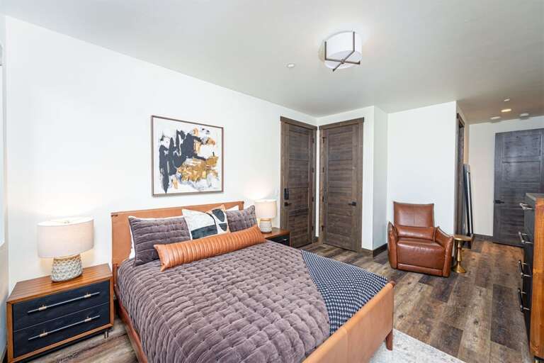 Bedroom 3 is a beautifully decorated space, offering a peaceful retreat after a day of adventure | Main Level