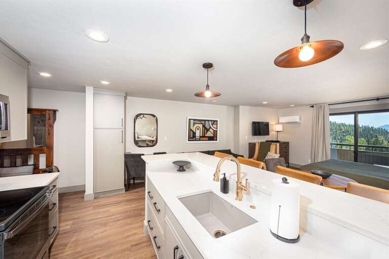 The newly renovated kitchen is fully equipped with everything you need to prepare a memorable meal | Main Level