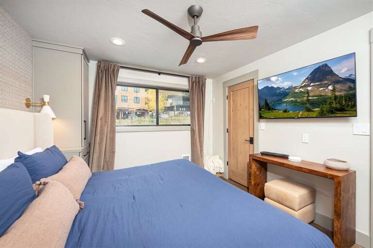 Recharge in the luxurious king bed | Main Level