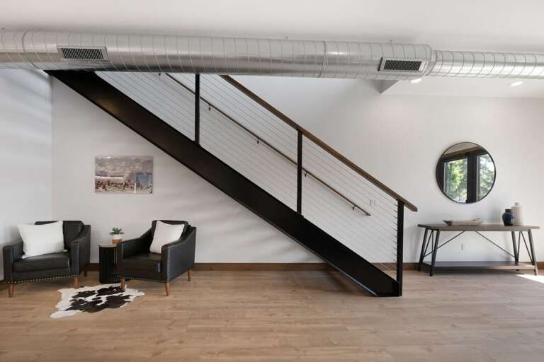 Entry & Stairs | Home Again Luxury Haven