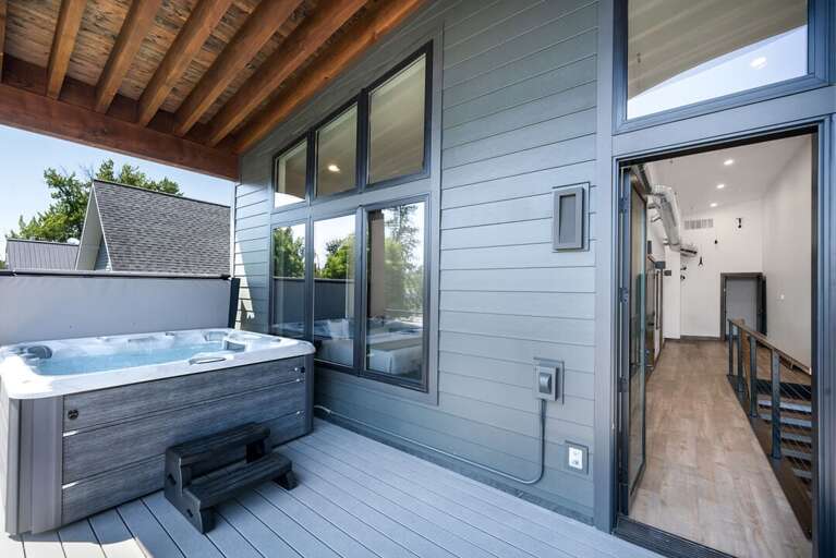 Hot Tub | Home Again Luxury Haven