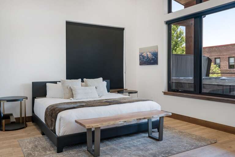 King Bed | Upper Level | Bella Alta Luxury Escape