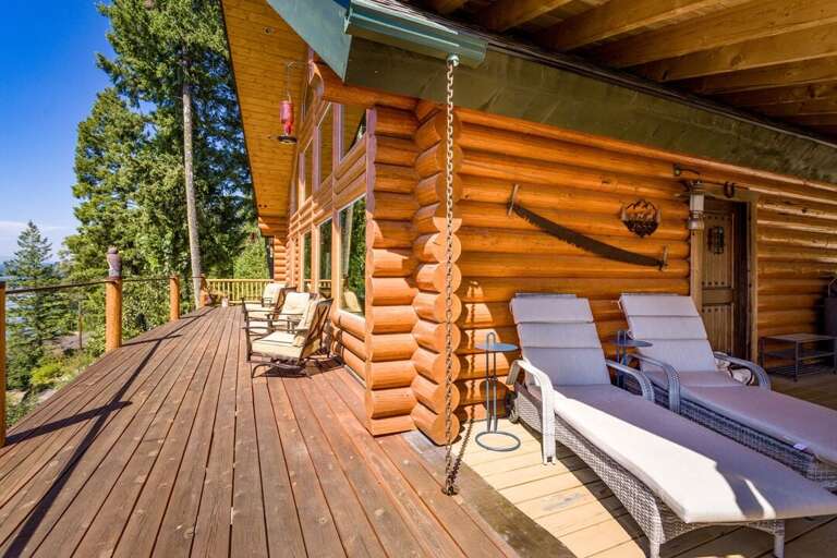 Take out the chairs and soak up the sunshine