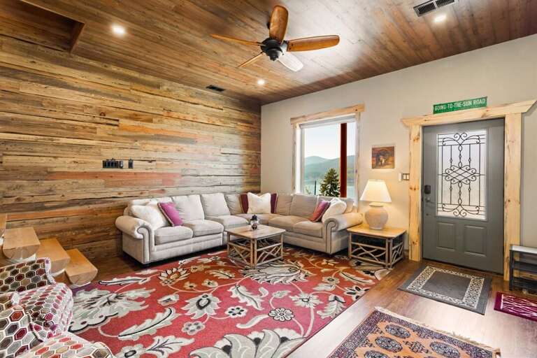 Ground level living area