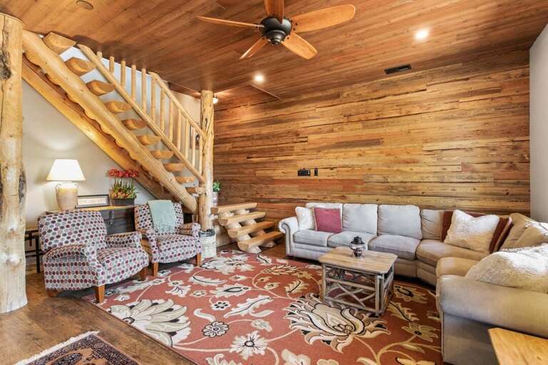 Ground level living area