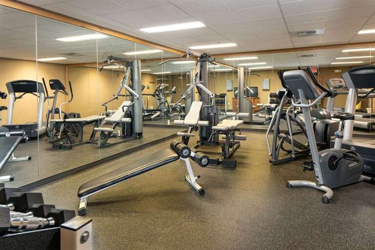 Don't miss a workout - the exercise room is available to all guests | Main Level