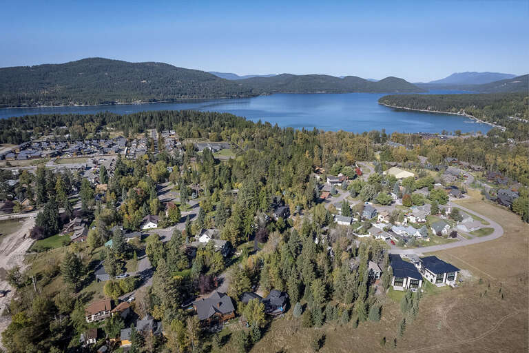 Ariel Views of Whitefish Lake