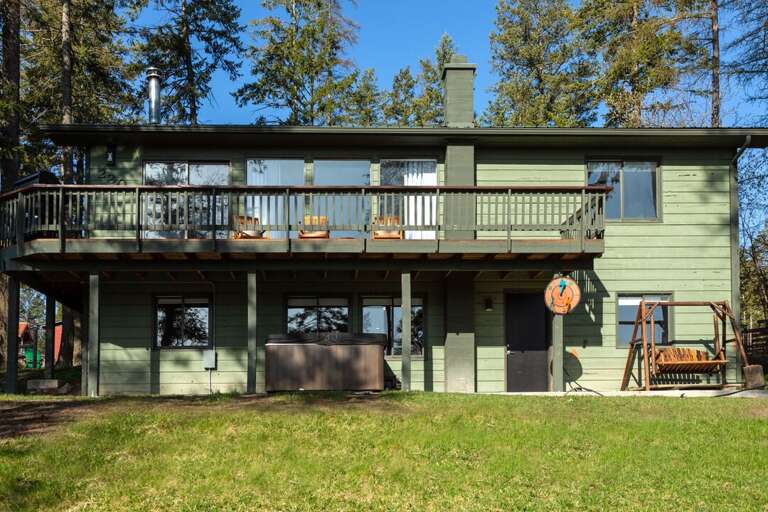 Backyard Exterior View and Backyard Swing | Exterior