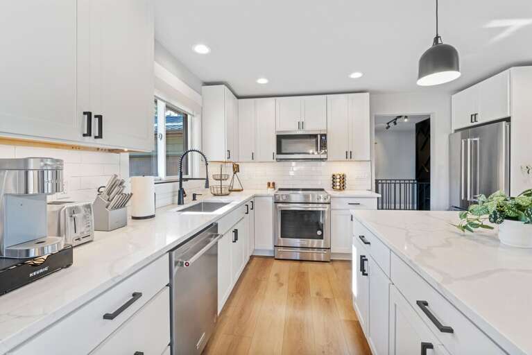 Modern Stainless Steel Appliances | Main Level