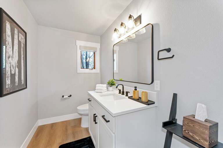 Sleek and Modern Bathroom | Main Level