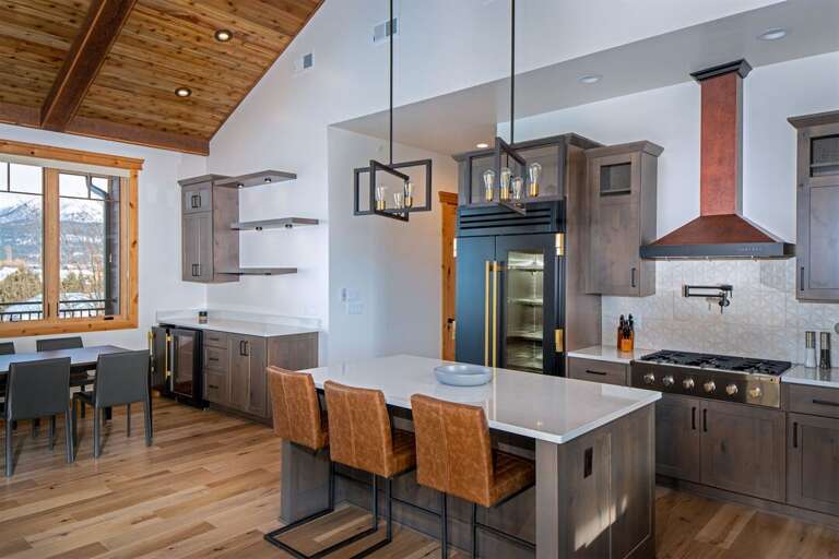 Prepare a memorable meal in the fully equipped kitchen with high-end appliances, double ovens & gas range | Main Level