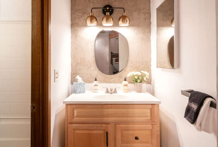Bathroom with Single Vanity | Main Level