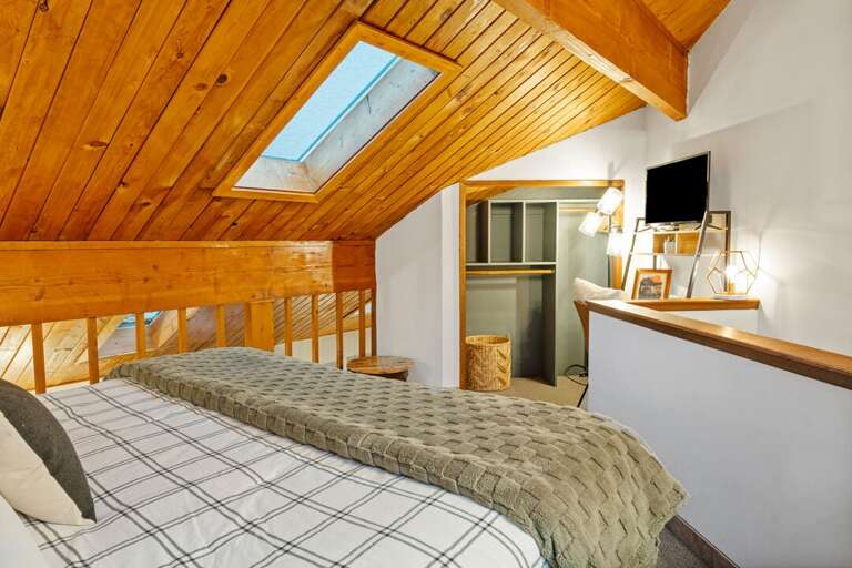 Loft with King Bed | Upper Level