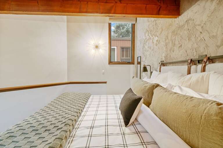 Loft with King Bed | Upper Level