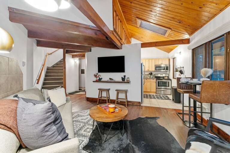 Open-concept living area | Main Level