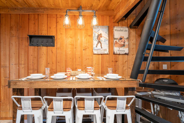 Dining Table can be pulled out to seat 8 | Main Level