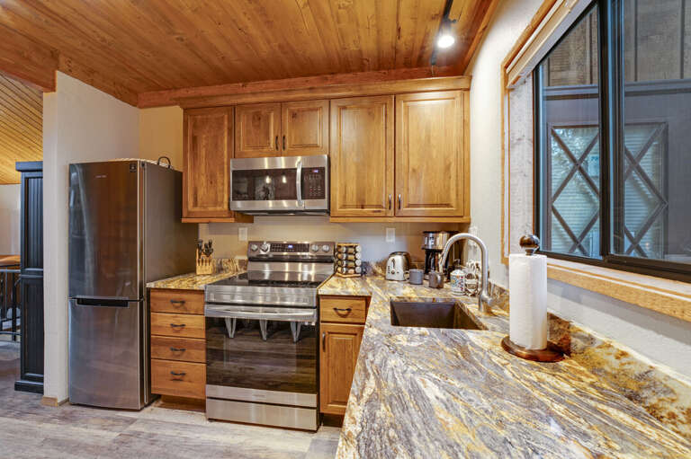 Fully Equipped Kitchen Area | Main Level