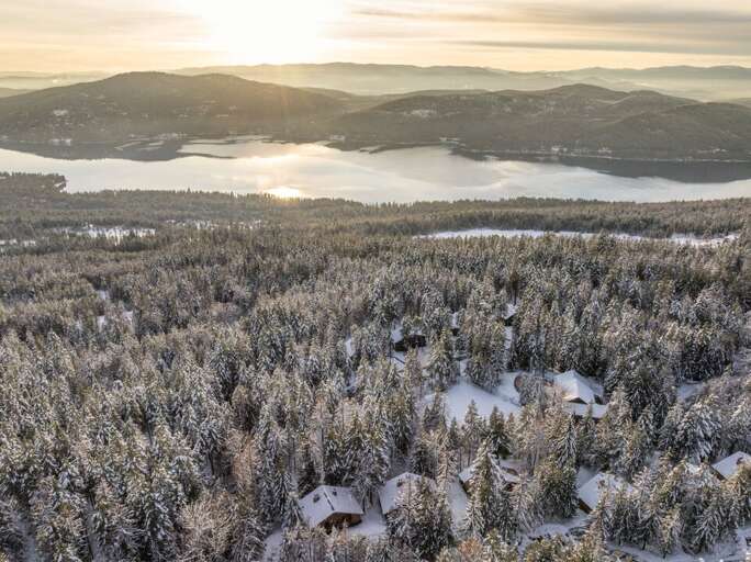 Aerial view of Whitefish Lake | Exterior Aerial view of Whitefish Lake | Exterior