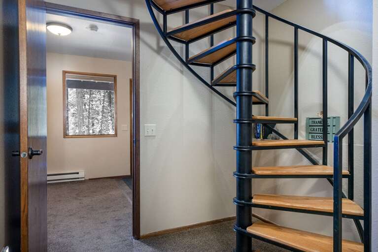 Bottom of the spiral staircase | Interior
