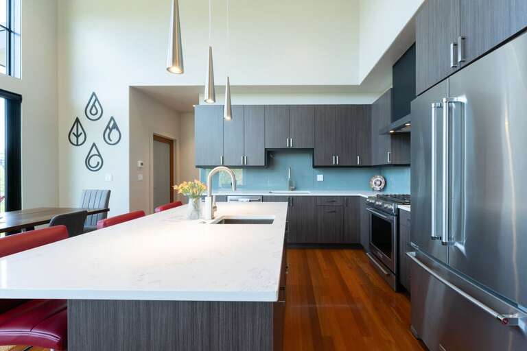 Enjoy the oversized kitchen island, perfect for displaying your meals | Main Level