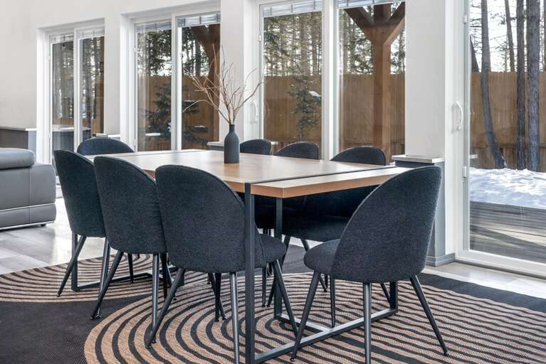 Dining Room Table Set for Eight People | Main Level