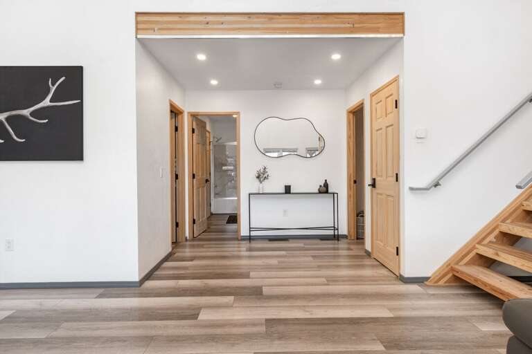 Hallway to the Main Level Bedrooms | Main Level