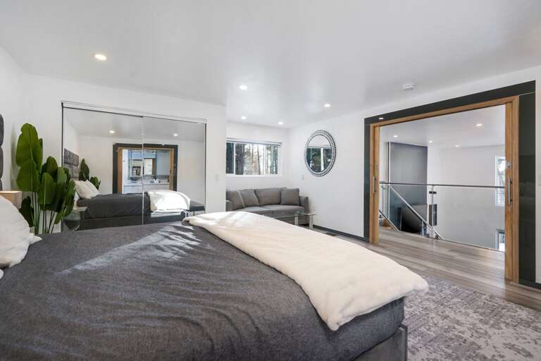 Lounge on the Bed or the Couch | Upper Level