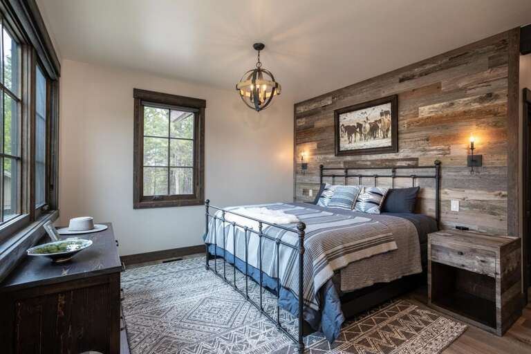 Get comfy in the king-sized bed | Main Level