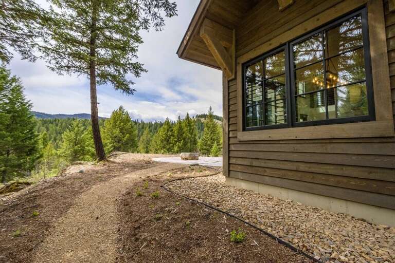 Follow the path to the firepit | Exterior