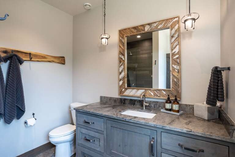 Lots of counter space for your belongings | Main Level