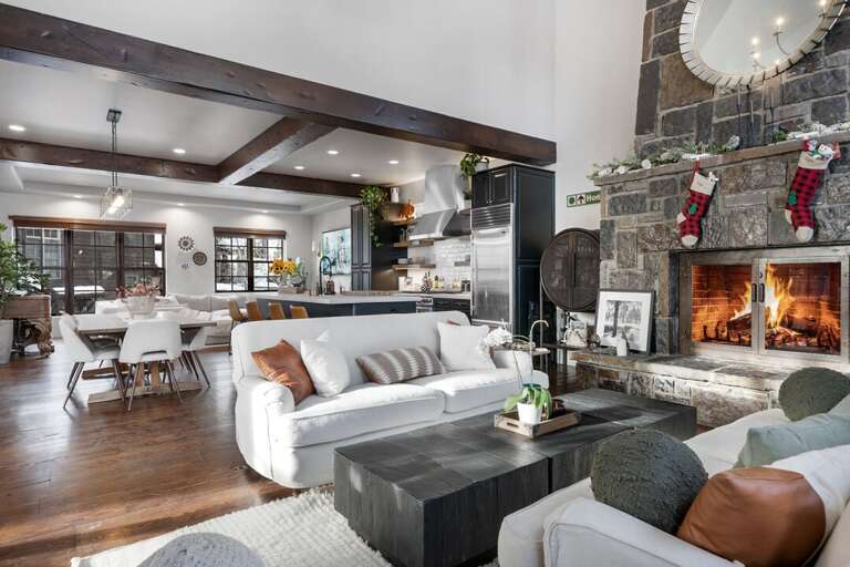 Living Room Accessible From the Kitchen | Main Level