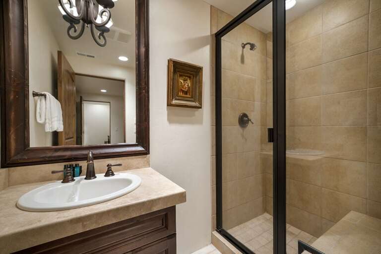 Queen Bathroom | Lower Level