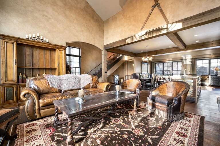 Open concept living. Open concept living.