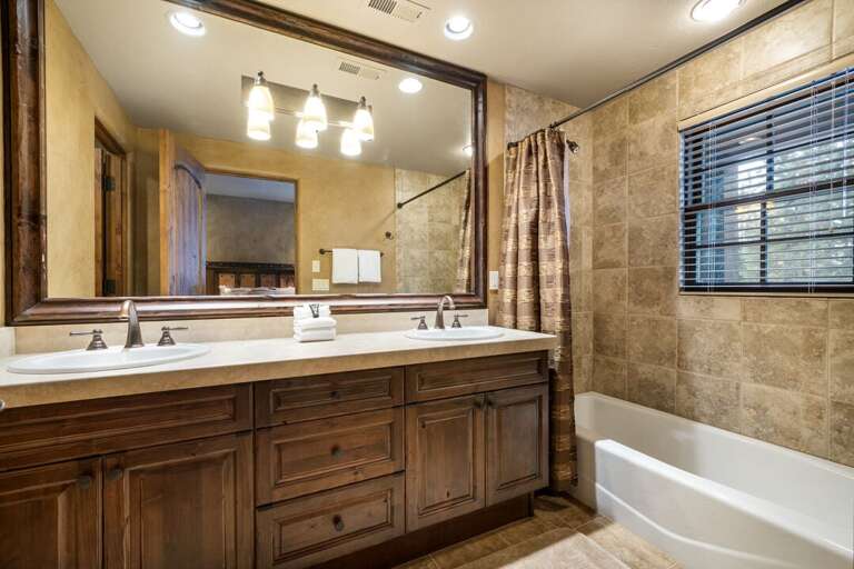 Soak in the tub after a long day! Soak in the tub after a long day!