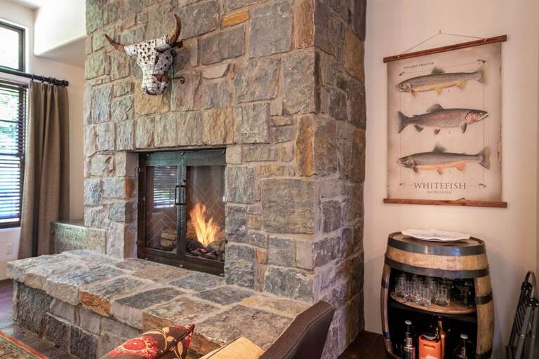 Have a drink at the mini bar | Main Level