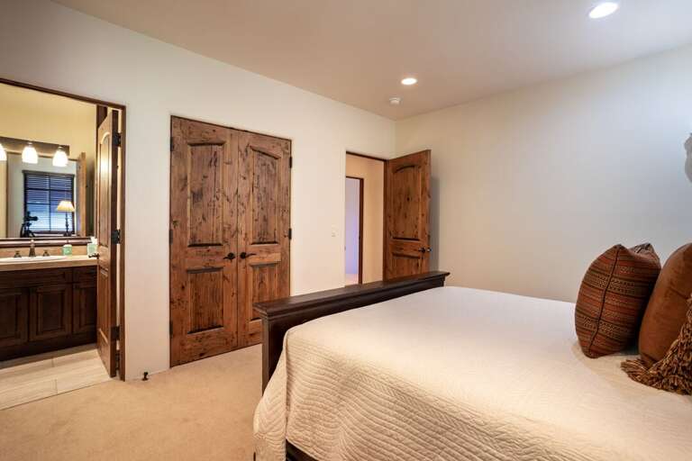 Get a good night's rest | Queen Bed | Upper Level