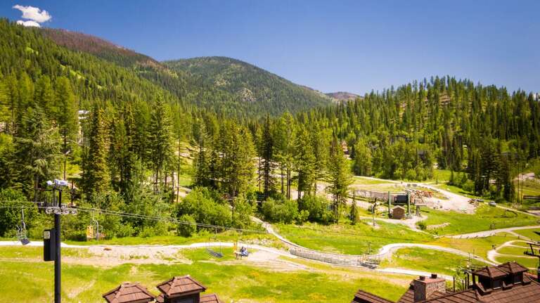 The ski hill is just as beautiful in the summer | Exterior