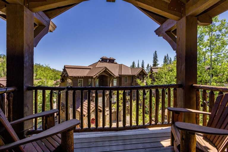 Step out onto your private balcony | Upper Level