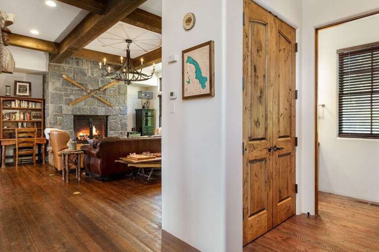 Convenient half-bathroom | Main Level