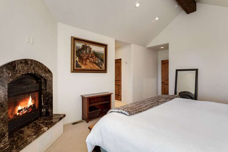 Get a good night's sleep | King Bed |  Upper Level