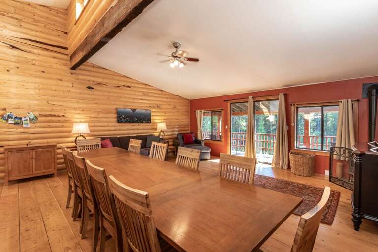 Gather round the table for dinner | Main Level - The Great House Gather round the table for dinner | Main Level - The Great House